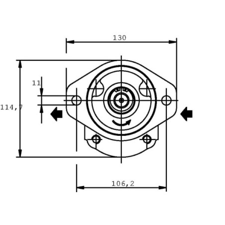Gear Pump PLP20.16-D0- - PLP2016D007S1