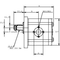 Pump PLP 30.90-D0 84-E4 LEF/ED - PLP3090D084E4