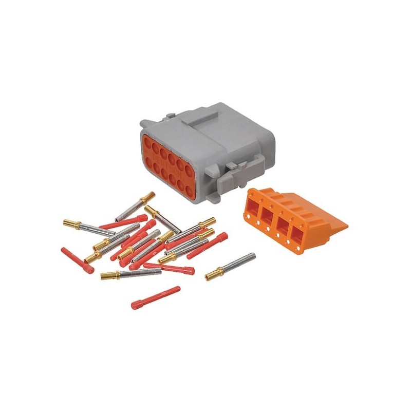 ECU connector assembly 12-pin1 - PLUS19MC012D