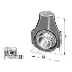 PHEY20 INA, Mounting bearing units 