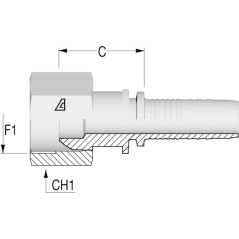 Insert DN06-1/4 BSP - PFN64