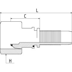 Insert DN08-1/2 BSP - PF88