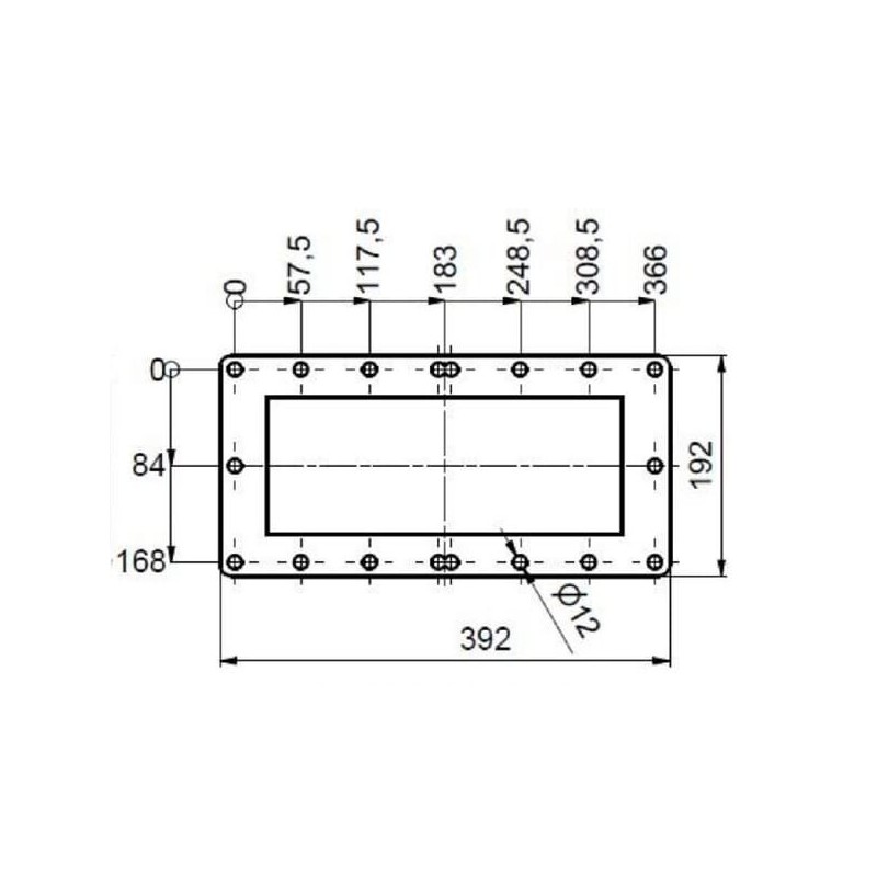 Weld-on flange R 300 - PFL062 Weld-on flange R 300 - PFL062