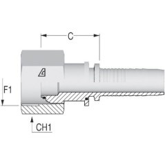 Insert DN06-1/8 BSP - PF62