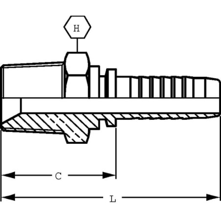 Insert DN05-1/4 NPT - PE54