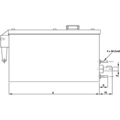 Pompa tłokowa ze zbiornikiem 55 l - PH70055