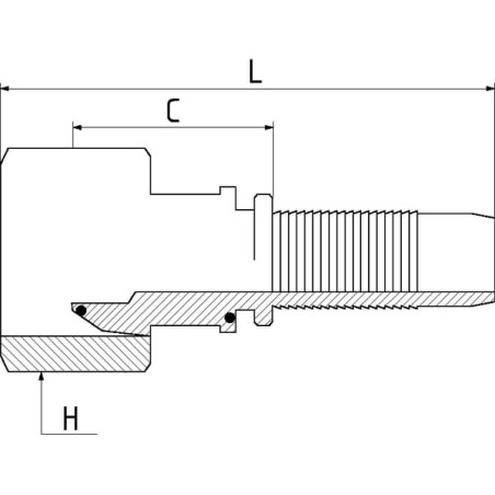 Pressarmatur DN10-1/2 BSP - PF108