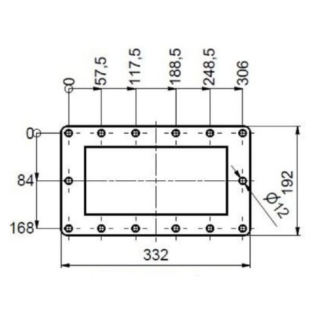 Weld-on flange R 240 - PFL060