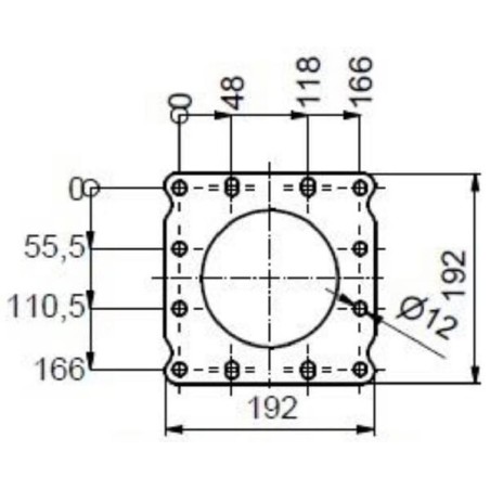 Flange R140.V136-140 Q - PFL005