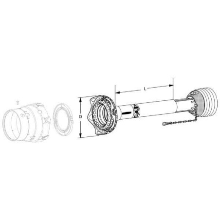 Schutzvorrichtung 1Z WW FLEXO - PG201000WWEFLEX
