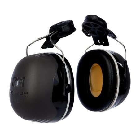 Ear protectors X5P3E helmet attachment black - PEX5P3E