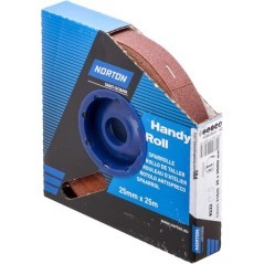 Płótno ścierne 25 m x 25 mm K80 - PP35006