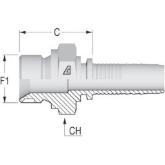 Insert DN08-1/4 BSP - PN84