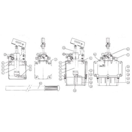 Dichtsatz PMSD25 ab2004 - PMSD925AFD2004