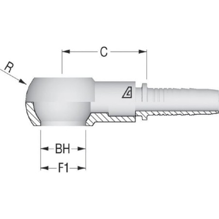 Insert Banjo DN06-diameter 10 - PQM610