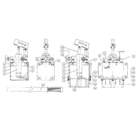 Rubber cap intake PMS - PMS9506000