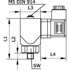 PSK11014M Kramp, Push button switches 