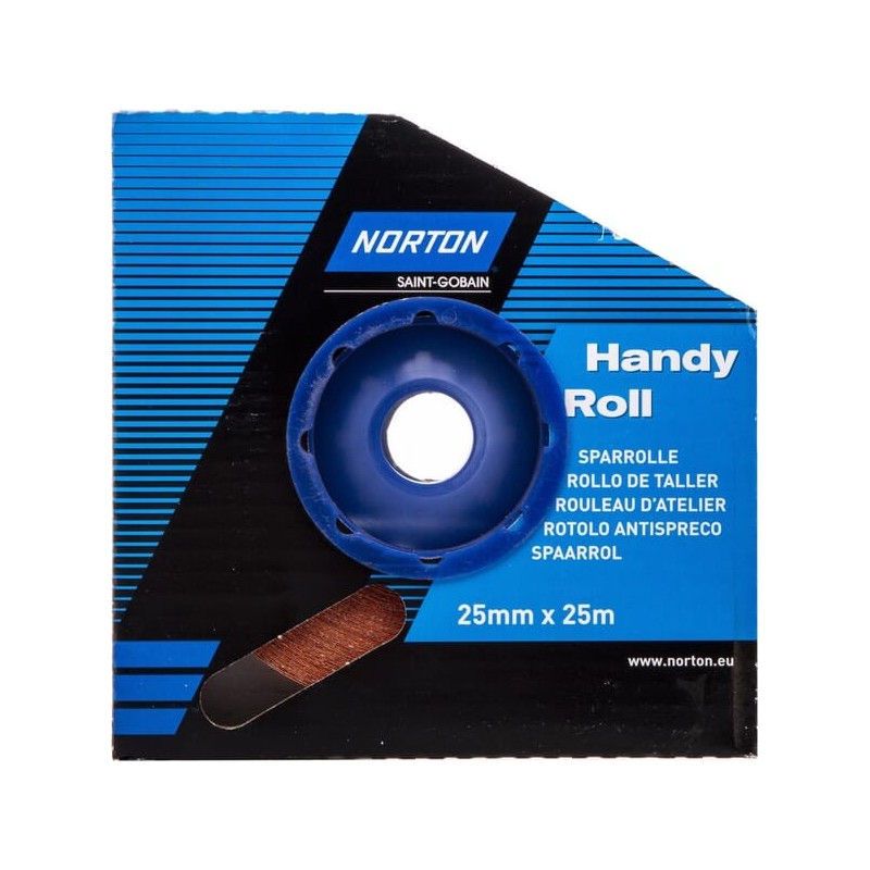 Płótno ścierne 25 m x 25 mm K150 - PP35007 Płótno ścierne 25 m x 25 mm K150 - PP35007