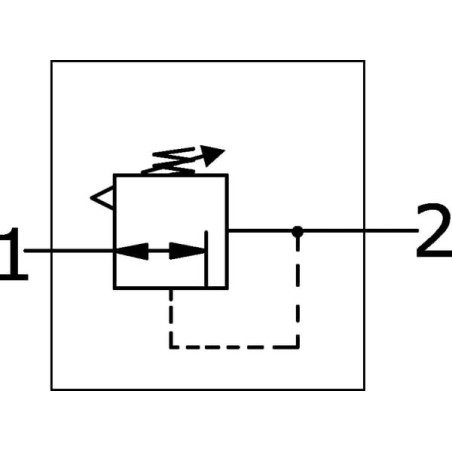 Regulator 1/4 inch 0,3-4 bar - PR0K14034