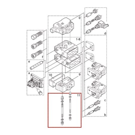 Assembly set PVGI 4-155G8044 - PVG120155G8044