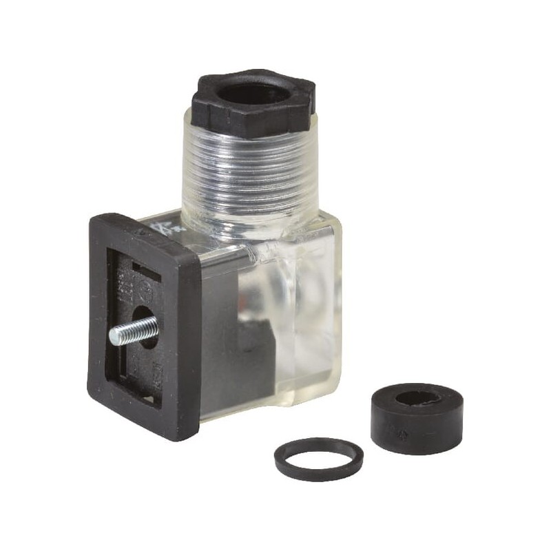 Connector with LED 110 Volt - PVCN110VLED1 Connector with LED 110 Volt - PVCN110VLED1