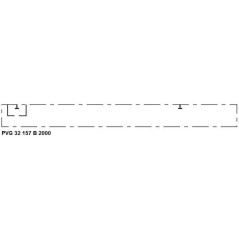 PVG32157B2000 Danfoss, Endplatten 
