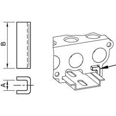 PVCR1814 Kramp, Connection plates and accessories 