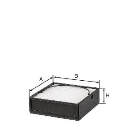 Fuel filter element metal-free - PU84
