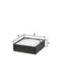 Fuel filter element metal-free - PU84 Fuel filter element metal-free - PU84
