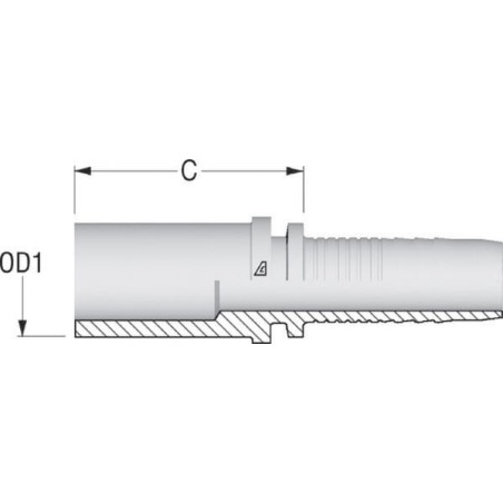Insert DN10-diameter 14mm - PU1014