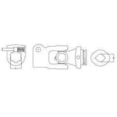 PTO9L22JCO1386GP gopart, Przeguby standard 