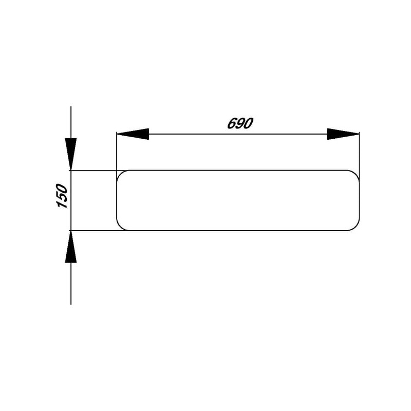 Rear window lower - R198147N Rear window lower - R198147N