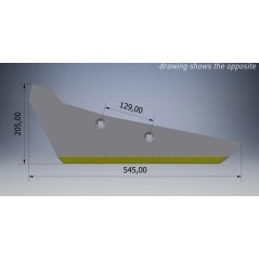 Rübenrodeschar R. Hartmetall - R0501DCN