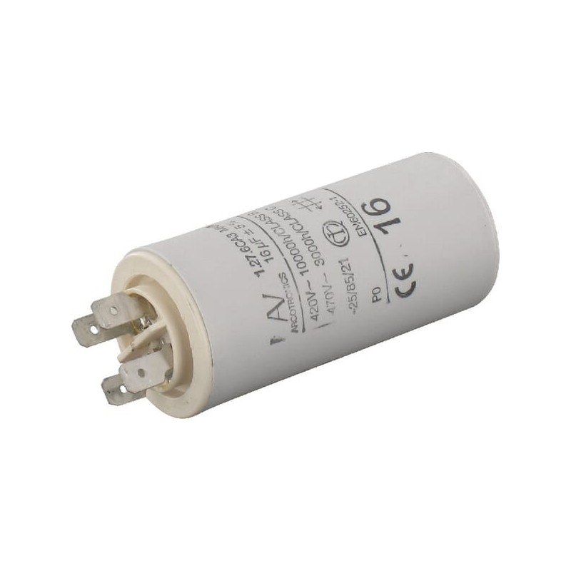 Kondensator 16 µf - R00010360 Kondensator 16 µf - R00010360