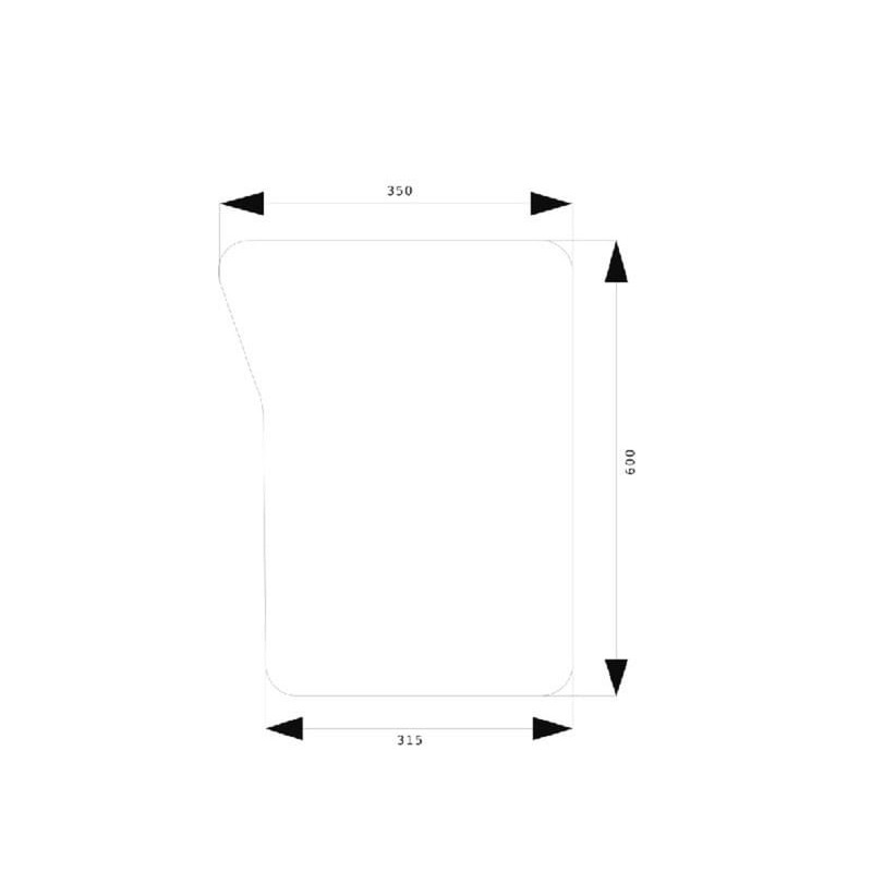 Windscreen lower - R199280N