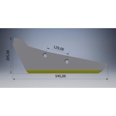 Rübenrodeschar L. Hartmetall - R0501GCN