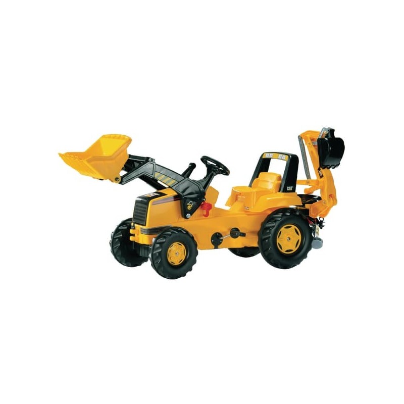 CAT Trac mit Frontlader und Heckbagger - R81300 CAT Trac mit Frontlader und Heckbagger - R81300