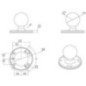 Mounting plate 1.5 inch C - RAMC202 Mounting plate 1.5 inch C - RAMC202