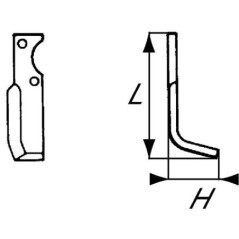 Fräsmesser L. Goldoni - RB25031