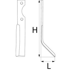 RB54015 Unbranded, Fräsmesser 