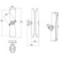 Clamp C 235mm - RAMC201D