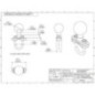 Mounting bracket 1/2 inch- 1 inch C - RAMC231 Mounting bracket 1/2 inch- 1 inch C - RAMC231