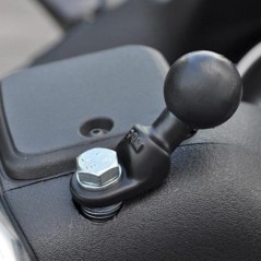 Mounting ball, angled 9mm - RAMB272