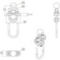 Mounting bracket 1/2 inch - 1 inch - RAMB231 Mounting bracket 1/2 inch - 1 inch - RAMB231