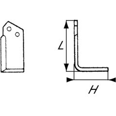 Fräsmesser R. Sicma - RB53002