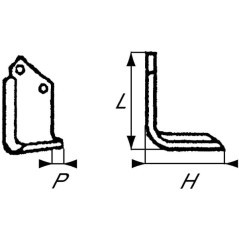 Fräsmesser R. Holder - RB24423