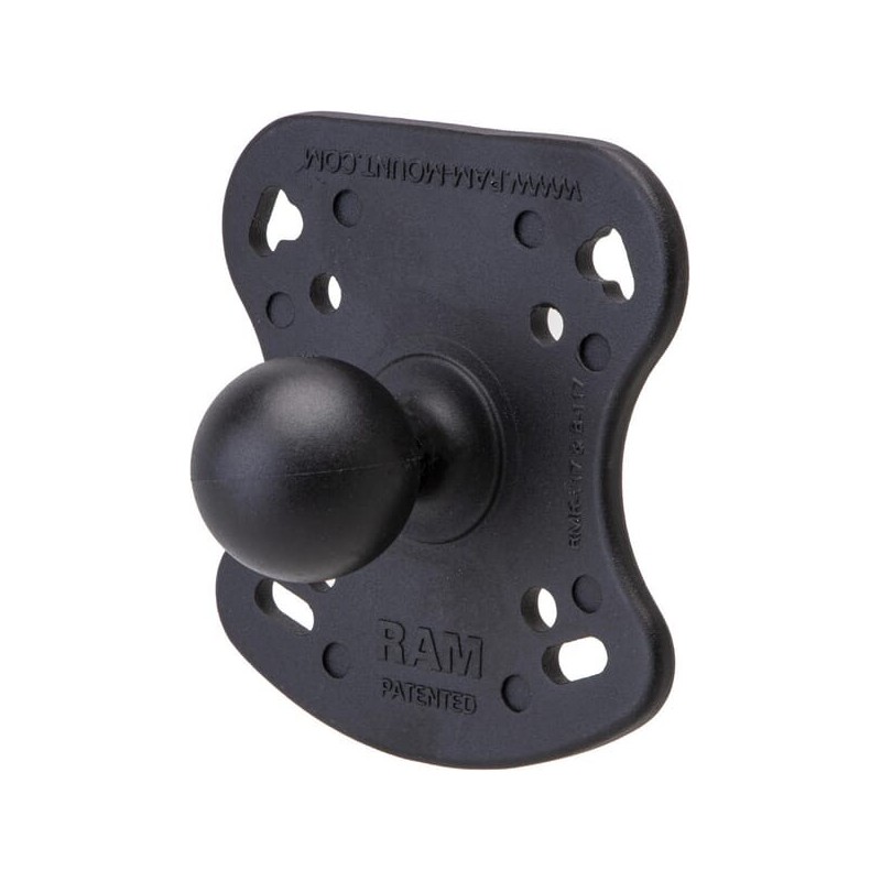 RAM base with 1,5 inch rubber bal - RAMC107B RAM base with 1,5 inch rubber bal - RAMC107B