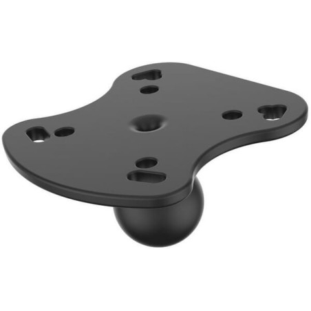 RAM base with 1,5 inch rubber bal - RAMC107B