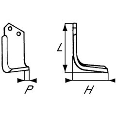 Fräsmesser R. Maletti - RB1859