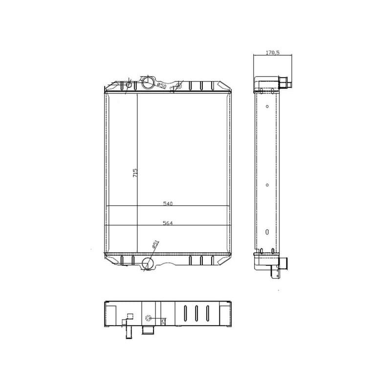 Kühler - RE63188N Kühler - RE63188N